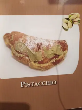 Cornetto al gusto di pistacchio