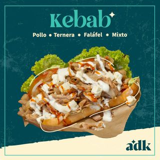 Menú Doner Kebab De Pollo