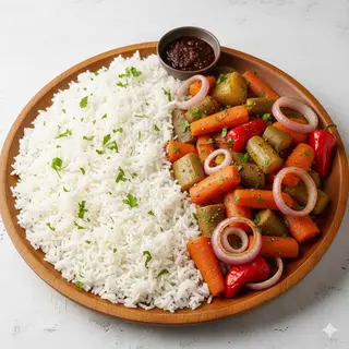 Riso con verdure
