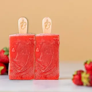 2 Gelados Colé Morango