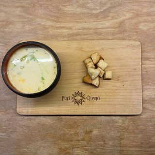 Рибний суп з сьомгою та вершками (330г)