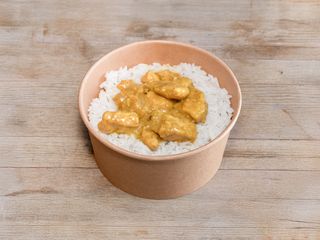 Riso e pollo al curry