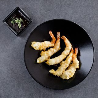 Тигрові креветки в темпурі (90г/5шт.)