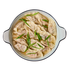 Пельмешки с говядиной и овощами