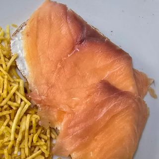 Torrada Fría Philadelphia Con Salmón Ahumado 