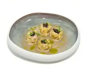Tofu y shitake siu mai (4 pcs.)