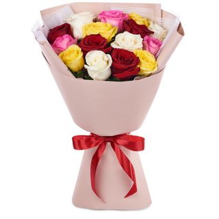 Buchet 11 Trandafiri Colorati