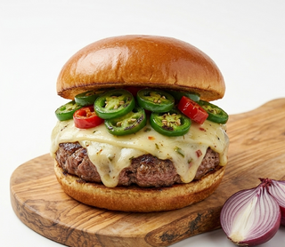 Jalapeno burger