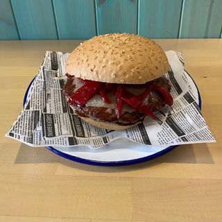 42- Hamburguesa Gallega (180 G.)