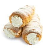 Трубочка з білковим кремом*