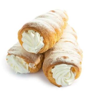 Трубочка з білковим кремом*