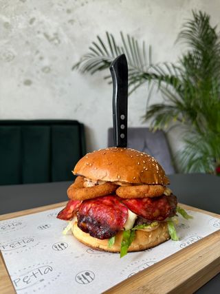 Burger jalapeno blaze