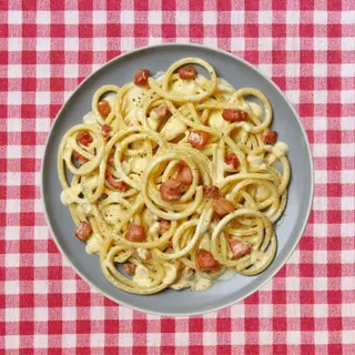 Spaghetti alla Chitarra alla Carbonara