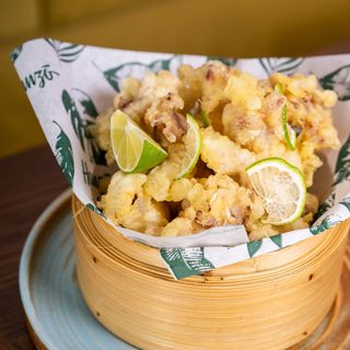 Tempura di calamari al lime