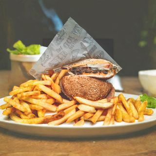 Чизбургер Барбекю куриный