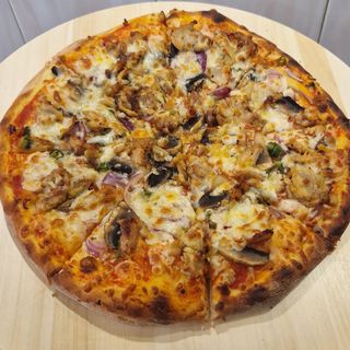 Barbecue Pizza Média