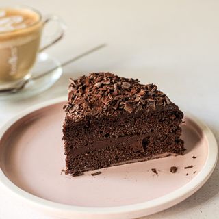 შოკოლადის და ესპრესოს კეტო ტორტი