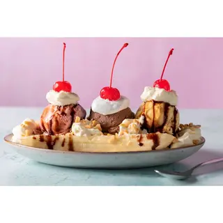 Banana Split Sundae