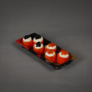 Сашими ролл лосось икра