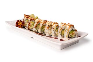 Uramaki squash roll