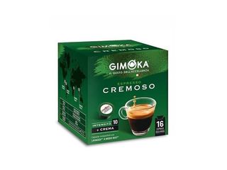 Кафе капсули Gimoka Cremoso, съвместими със система Lavazza A Modo Mio (16 бр)