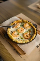 Драник з дор блю та креветками