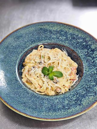 ტალიატელე ზღვის პროდუქტებით