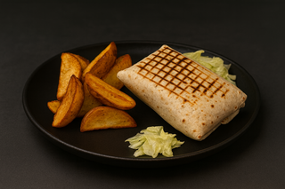 Soft Taco cu carne de vita si cartofi wedges 500g