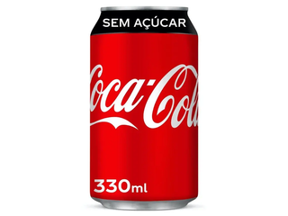 Coca-Cola Sem Açúcar Lata 330ML