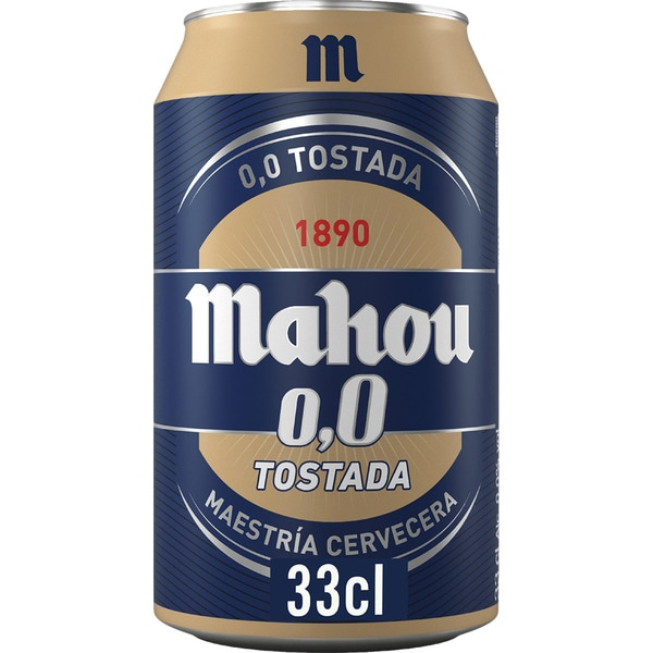 Mahou 0,0 Tostada Lata