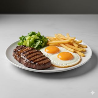 Plato Combinado De Ternera