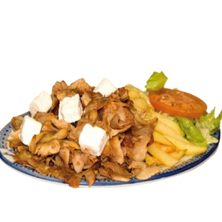 Plato De Solo Carne Con Queso