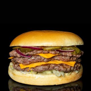 Triple Original Smash burger