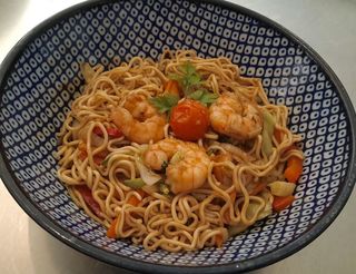 34.Yakissoba Massa Frita de Camarão