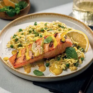 Saumon grillé