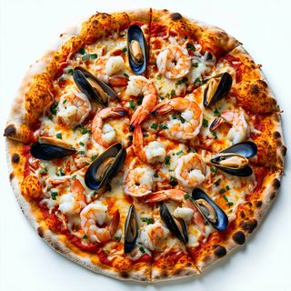 Pizza classica frutti di mare