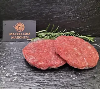Hamburger di carne con mozzarella(  1 hamburger 130 g circa)