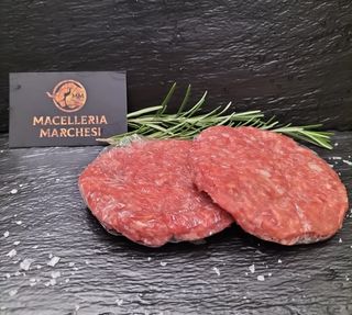 Hamburger di carne con mozzarella(  1 hamburger 130 g circa)