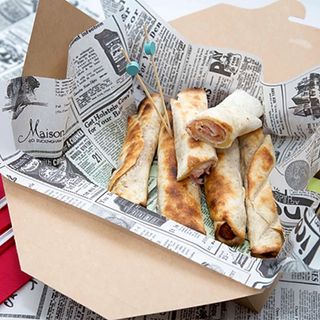 FLAUTA JAMON Y QUESO (4 UD)