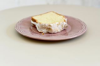 Cake de limón porción