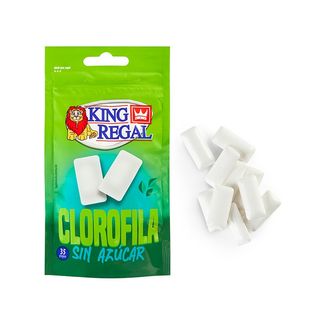 Chicle S/A Clorofila King Regal Bolsa 45Gr