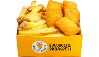 Cartofi cu Pernițe de Brânză Medium