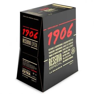 Cerveza 1906 Reserva Especial Pack De 6 Botellas De 33 Cl.