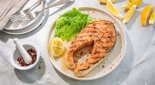 Сёмга на гриле