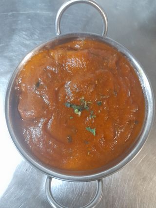Platos Picantes Vindaloo Con Pescado