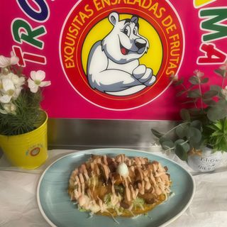 Patacón Con Chicharrón