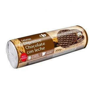 Galletas De Chocolate con Leche Digestive Carrefour 300 Gr.