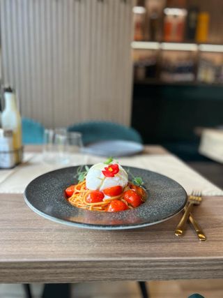 Spaghetti con Bufala