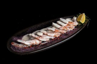 Creveți în sos cremos