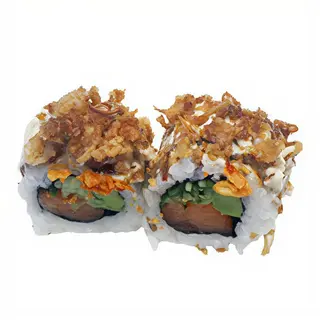 25 - Spicy salmón crunch